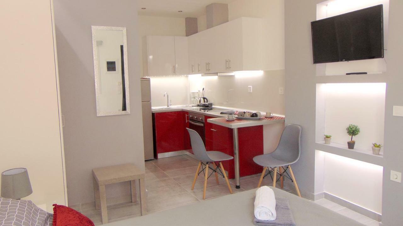 New Luxury Studio Corfu Town Bagian luar foto